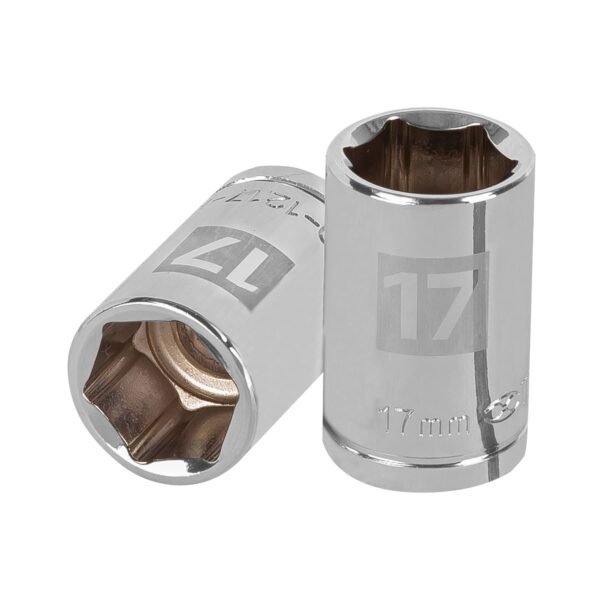 Dado de 17 mm 6 puntas cuadro 1/2 Truper 13267