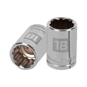 D-1218-EM.jpg Dado de 18 mm 12 puntas cuadro 1/2 Truper 13532