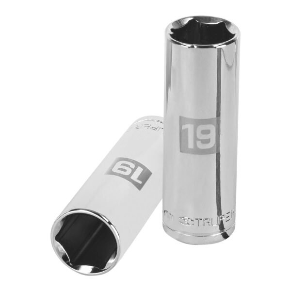 Dado largo de 19 mm 6 puntas cuadro 1/2 Truper 13359