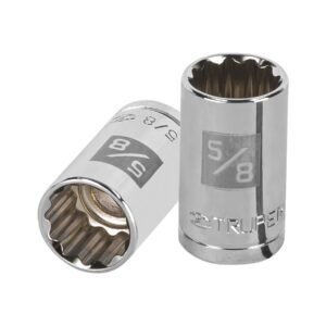 Dado de 5/8 12 puntas cuadro 1/2 Truper 13304