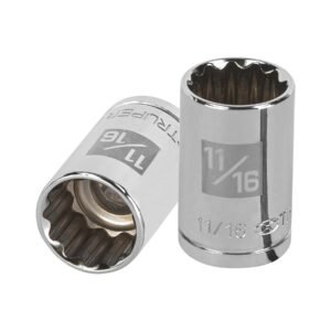 D-1222.jpg Dado de 11/16 12 puntas cuadro 1/2 Truper 13305