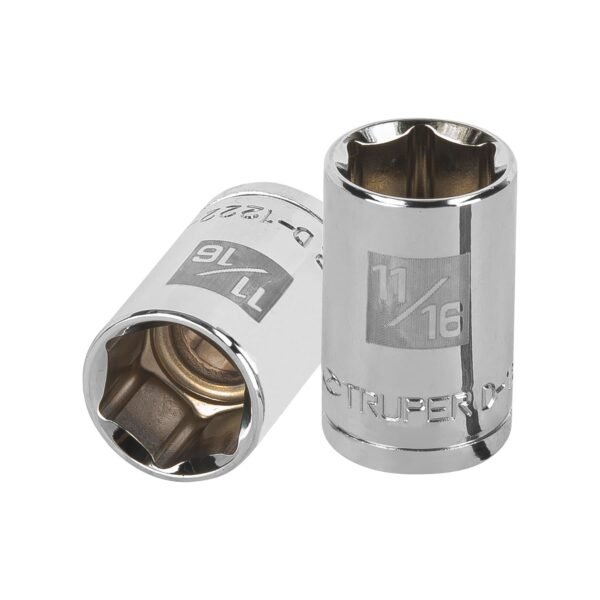 Dado de 11/16 6 puntas cuadro 1/2 Truper 13235