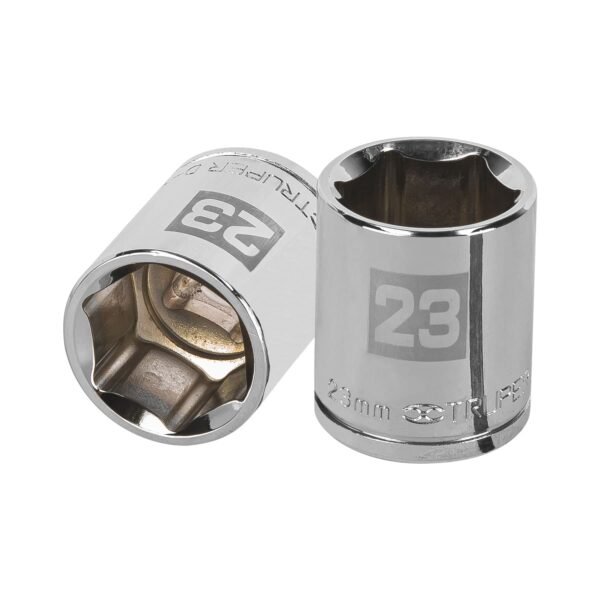 Dado de 23 mm 6 puntas cuadro 1/2 Truper 13273