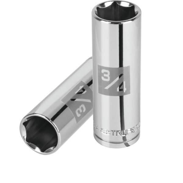 Dado largo de 3/4 6 puntas cuadro 1/2 Truper 13329