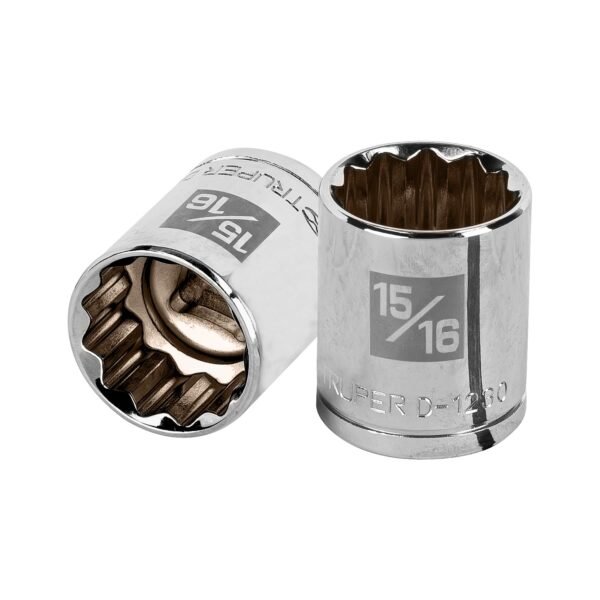 Dado de 15/16 12 puntas cuadro 1/2 Truper 13309