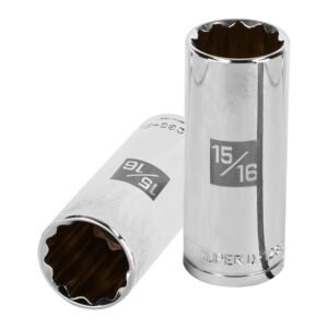 D-1230-EL.jpg Dado largo de 15/16 12 puntas cuadro 1/2 Truper 13369