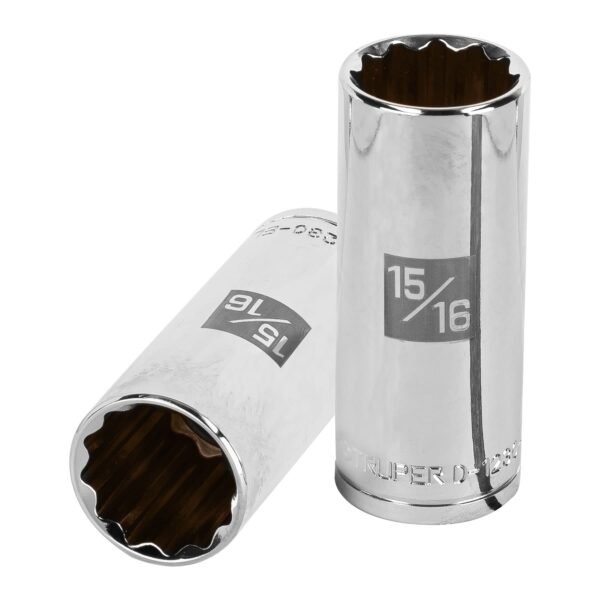 Dado largo de 15/16 12 puntas cuadro 1/2 Truper 13369