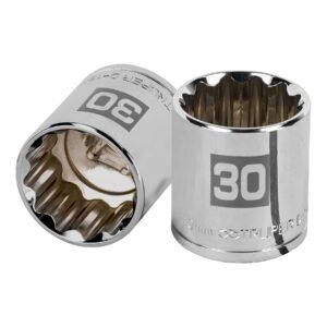 Dado de 30 mm 12 puntas cuadro 1/2 Truper 13544