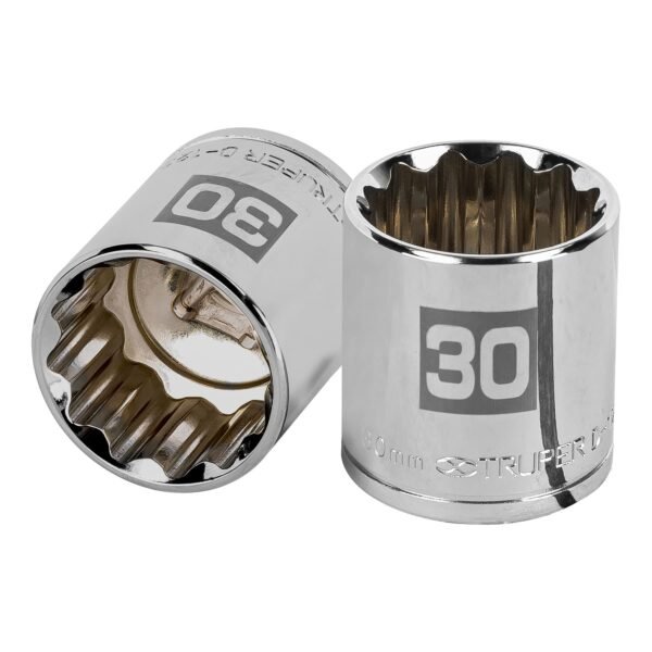 Dado de 30 mm 12 puntas cuadro 1/2 Truper 13544