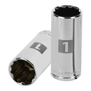 Dado largo de 1 12 puntas cuadro 1/2 Truper 13370