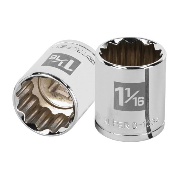 Dado de 1-1/16 12 puntas cuadro 1/2 Truper 13311