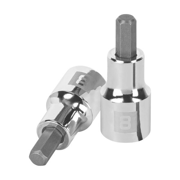 Dado punta hexagonal de 8 mm cuadro 1/2 Truper 13282