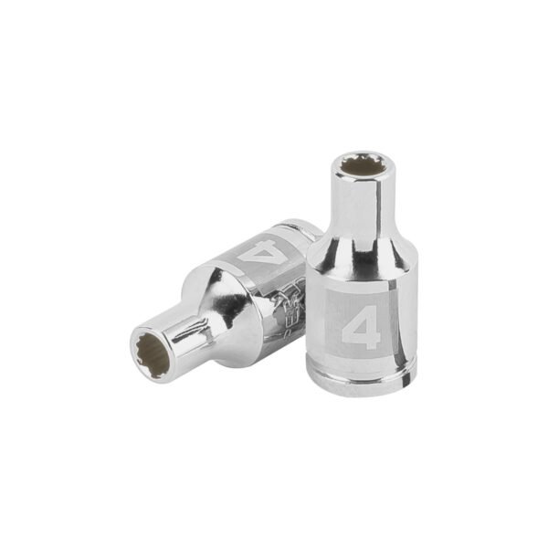Dado de 4 mm 12 puntas cuadro 1/4 Truper 100973