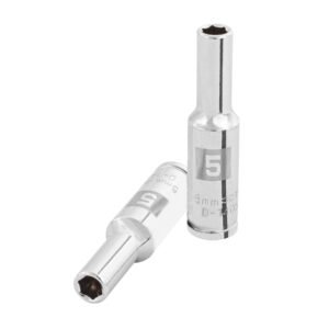 Dado largo de 5 mm 6 puntas cuadro 1/4 Truper 100969