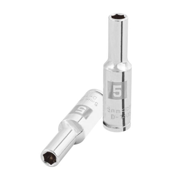 Dado largo de 5 mm 6 puntas cuadro 1/4 Truper 100969