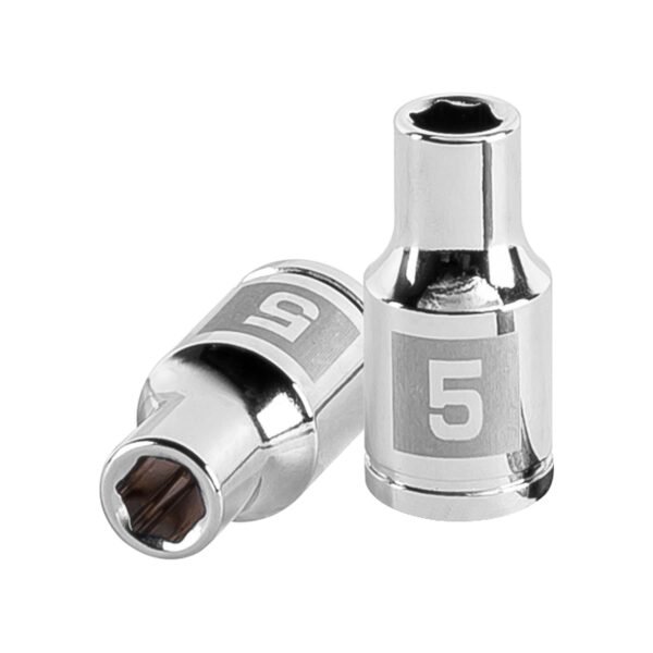 Dado de 5 mm 6 puntas cuadro 1/4 Truper 13167