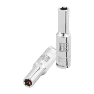 Dado largo de 5.5 mm 6 puntas cuadro 1/4 Truper 100970