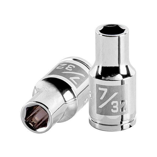 Dado de 7/32 6 puntas cuadro 1/4 Truper 13155