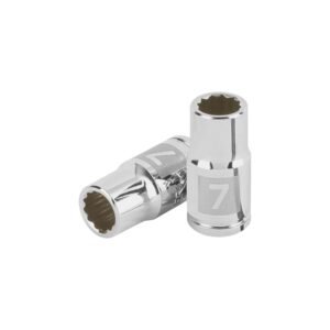 Dado de 7 mm 12 puntas cuadro 1/4 Truper 100979