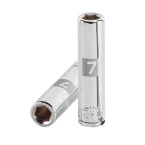 Dado largo de 7 mm 6 puntas cuadro 1/4 Truper 13201