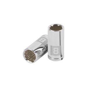 Dado de 8 mm 12 puntas cuadro 1/4 Truper 100980