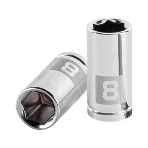 Dado de 8 mm 6 puntas cuadro 1/4 Truper 13170