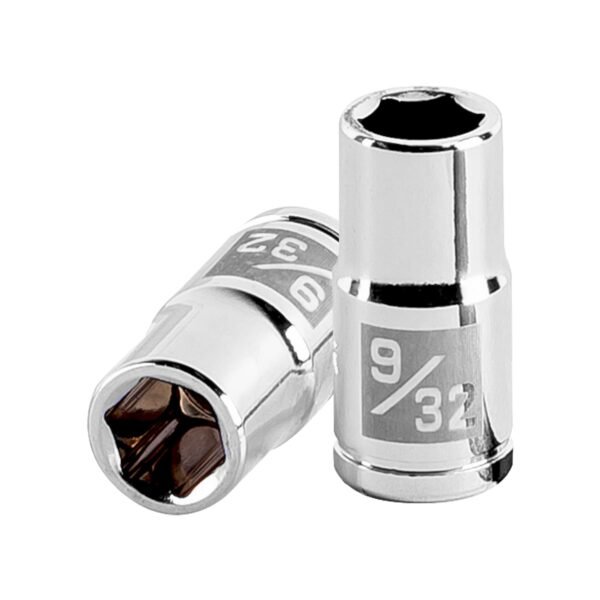 Dado de 9/32 6 puntas cuadro 1/4 Truper 13157