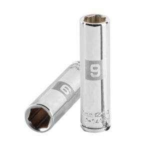 Dado largo de 9 mm 6 puntas cuadro 1/4 Truper 13203