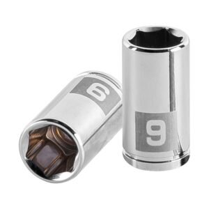 Dado de 9 mm 6 puntas cuadro 1/4 Truper 13171