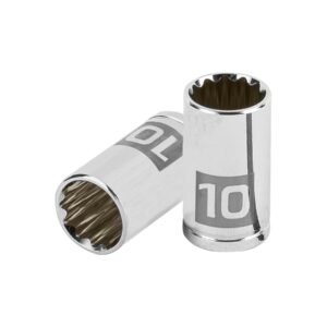 D-1410-BM.jpg Dado de 10 mm 12 puntas cuadro 1/4 Truper 100982