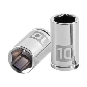 D-1410-M.jpg Dado de 10 mm 6 puntas cuadro 1/4 Truper 13172
