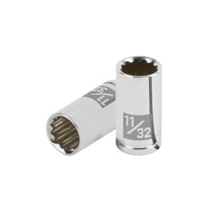 D-1411-B.jpg Dado de 11/32 12 puntas cuadro 1/4 Truper 100879