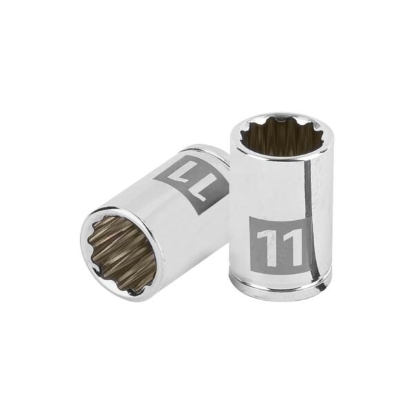 Dado de 11 mm 12 puntas cuadro 1/4 Truper 100984