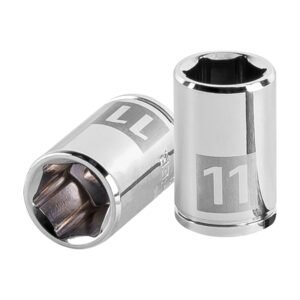 D-1411-M.jpg Dado de 11 mm 6 puntas cuadro 1/4 Truper 13173