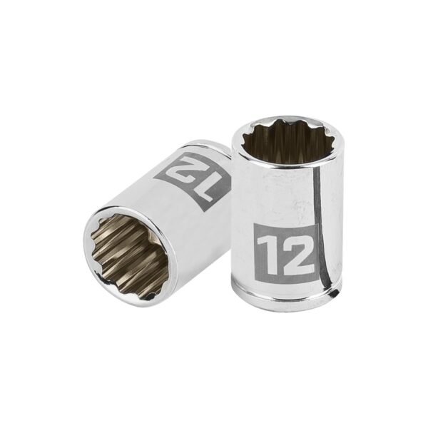 Dado de 12 mm 12 puntas cuadro 1/4 Truper 100986