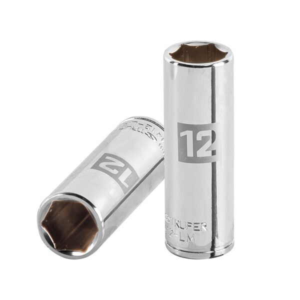 Dado largo de 12 mm 6 puntas cuadro 1/4 Truper 13206