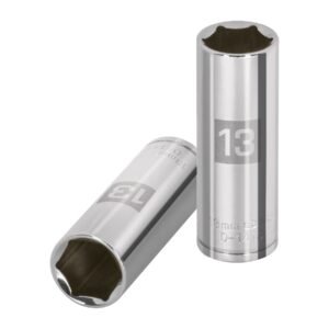 Dado largo de 13 mm 6 puntas cuadro 1/4 Truper 13207