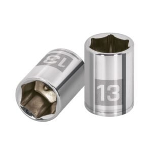 D-1413-M.jpg Dado de 13 mm 6 puntas cuadro 1/4 Truper 13175