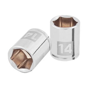 D-1414-M.jpg Dado de 14 mm 6 puntas cuadro 1/4 Truper 100967