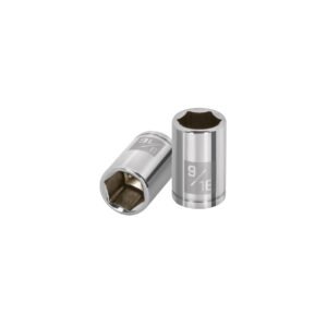 Dado de 9/16 6 puntas cuadro 1/4 Truper 100916