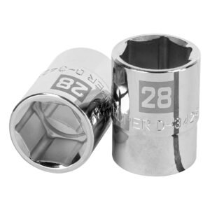 Dado de 28 mm 6 puntas cuadro 3/4 Truper 14977