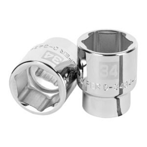 Dado de 34 mm 6 puntas cuadro 3/4 Truper 14985