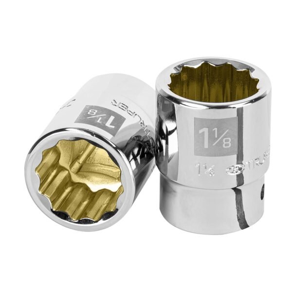 Dado de 1-1/8 12 puntas cuadro 3/4 Truper 13856
