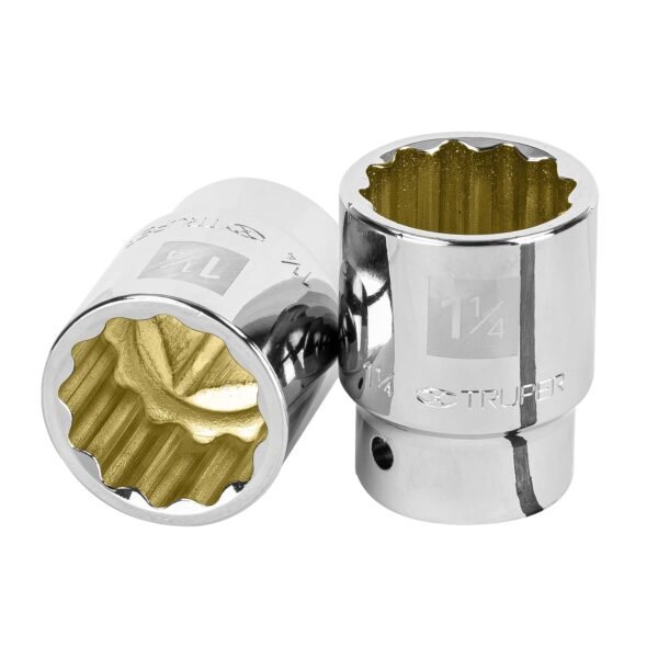 Dado de 1-1/4 12 puntas cuadro 3/4 Truper 13858