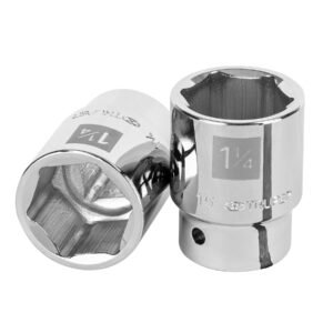 Dado de 1-1/4 6 puntas cuadro 3/4 Truper 13828