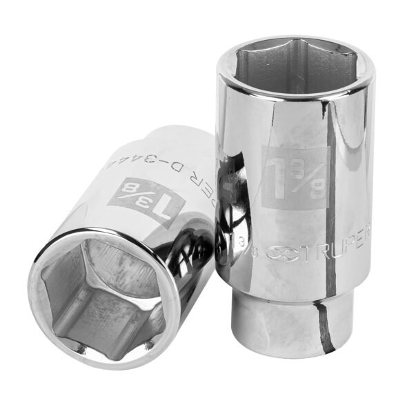 Dado largo de 1 3/8 6 puntas cuadro 3/4 Truper 19346