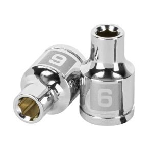 Dado de 6 mm 6 puntas cuadro 3/8 Truper 13670