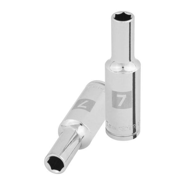 Dado largo de 7 mm 6 puntas cuadro 3/8 Truper 100992