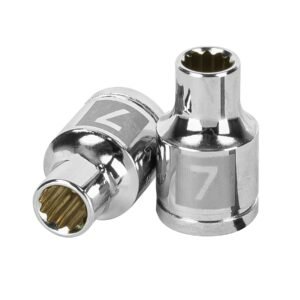 Dado de 7 mm 12 puntas cuadro 3/8 Truper 13627
