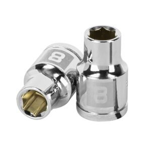 Dado de 8 mm 6 puntas cuadro 3/8 Truper 13672